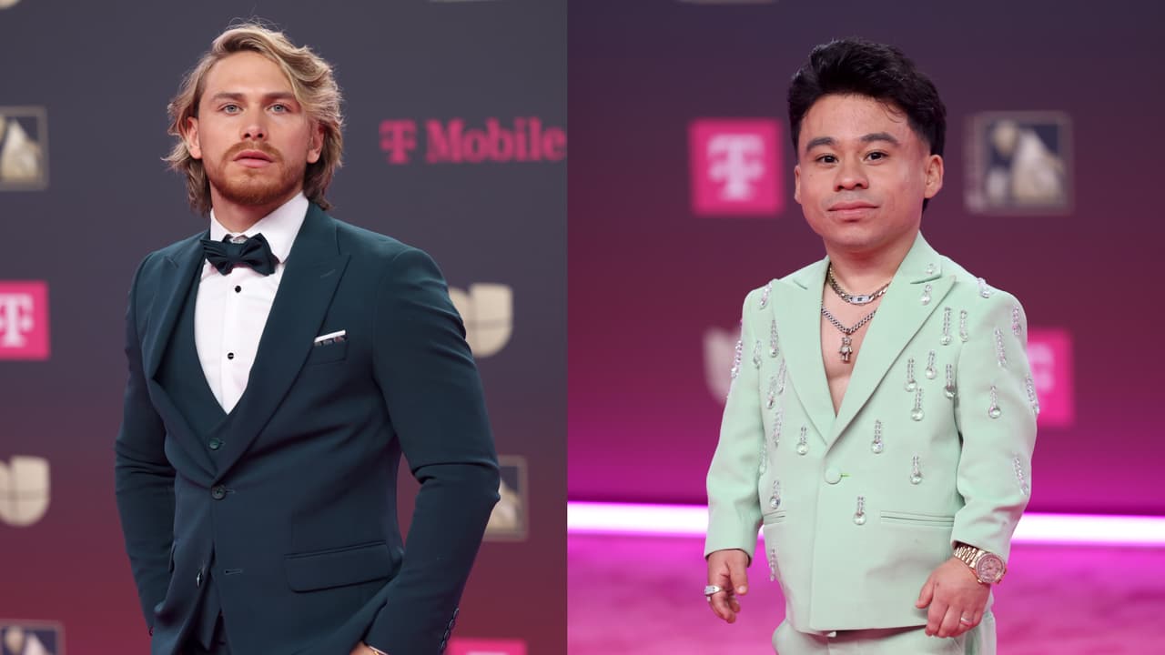 Aldo De Nigris y Abelito hacen presencia en 'Premio Lo Nuestro 2026' y se van a cenar con Elaine Haro