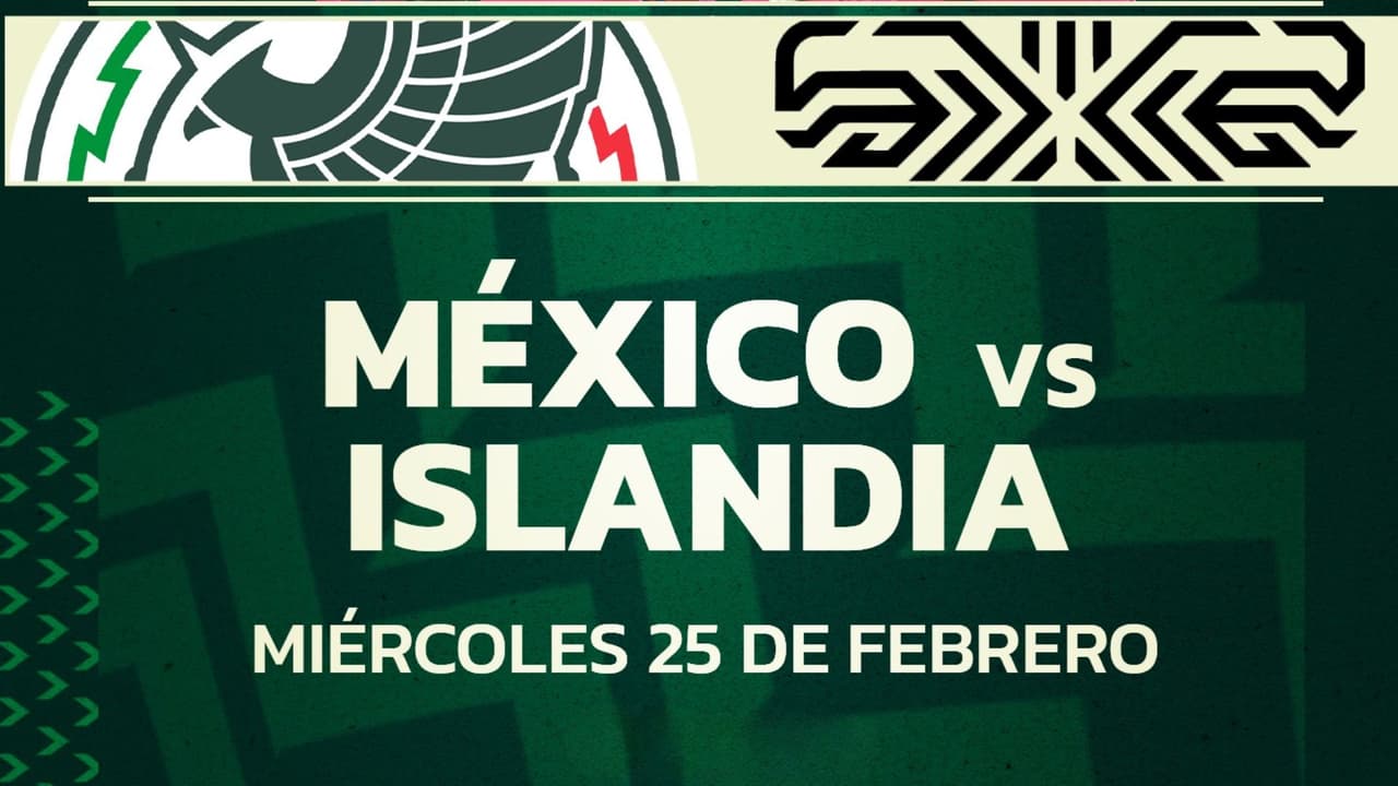 Ve AQUÍ en vivo el partido de México vs. Islandia ¡Toma nota!
