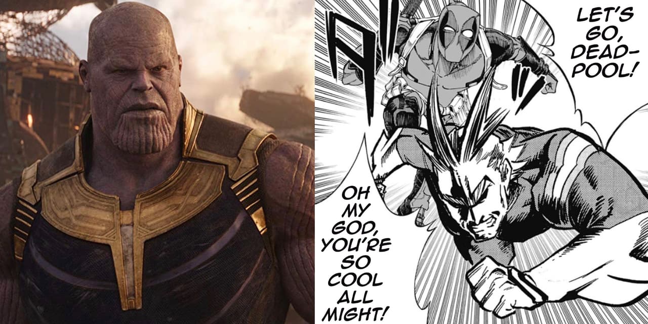 El manga del mercenario y el súper héroe.