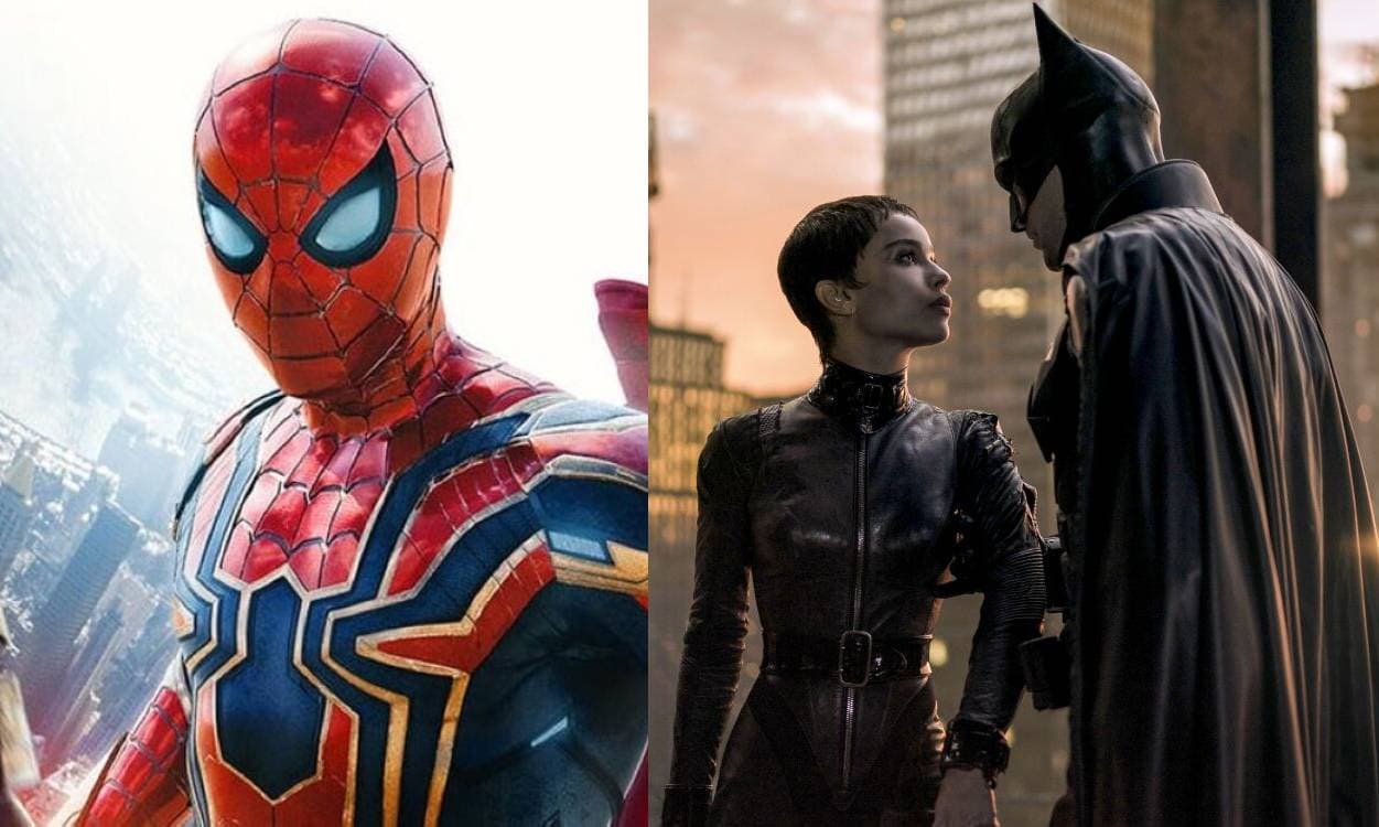 Spider-Man y Batman entre las películas más pirateadas de 2022