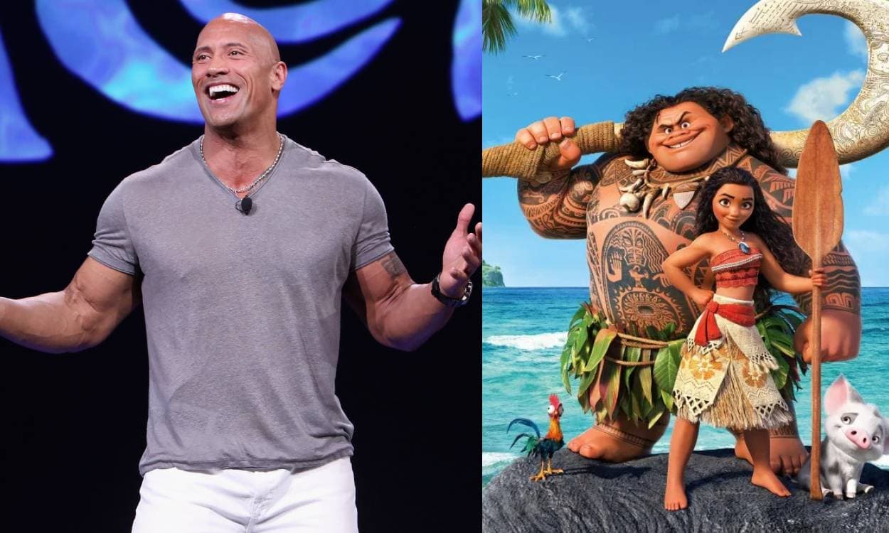 Moana: La Roca confirma live-action y anuncia que será el protagonista