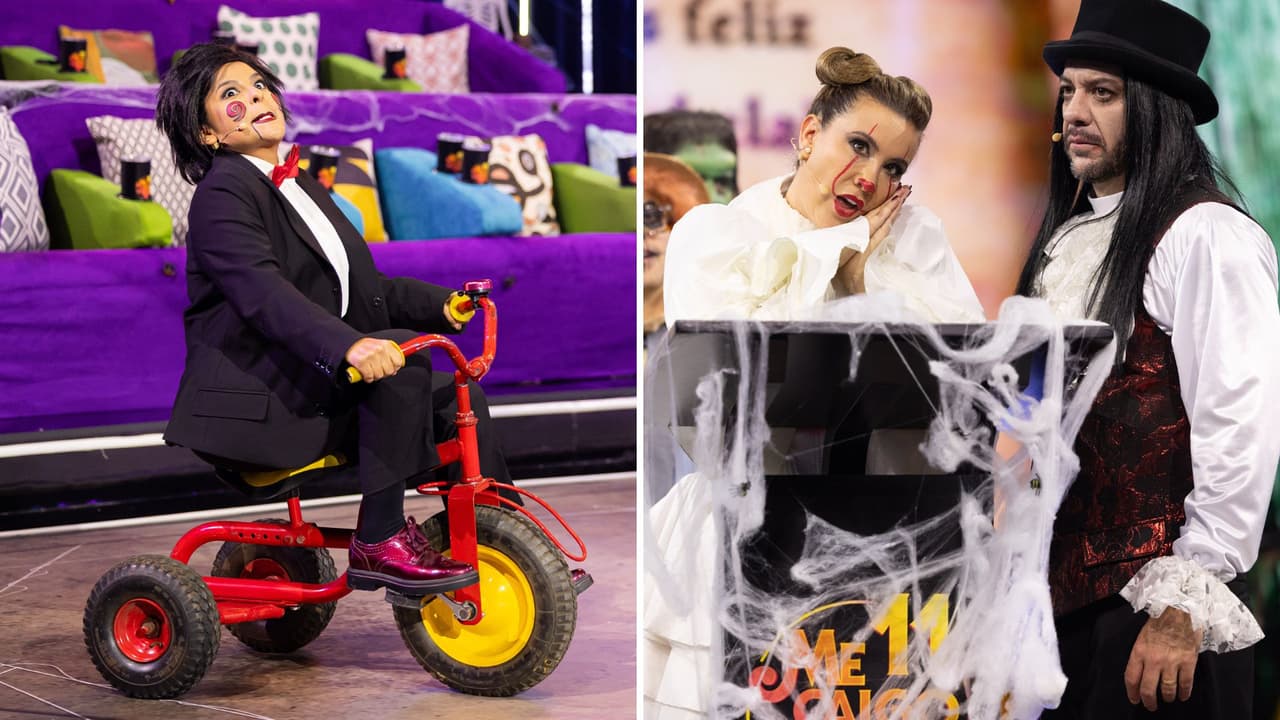 Familia Disfuncional presume sus mejores disfraces en el especial de Halloween de Me Caigo de Risa 11