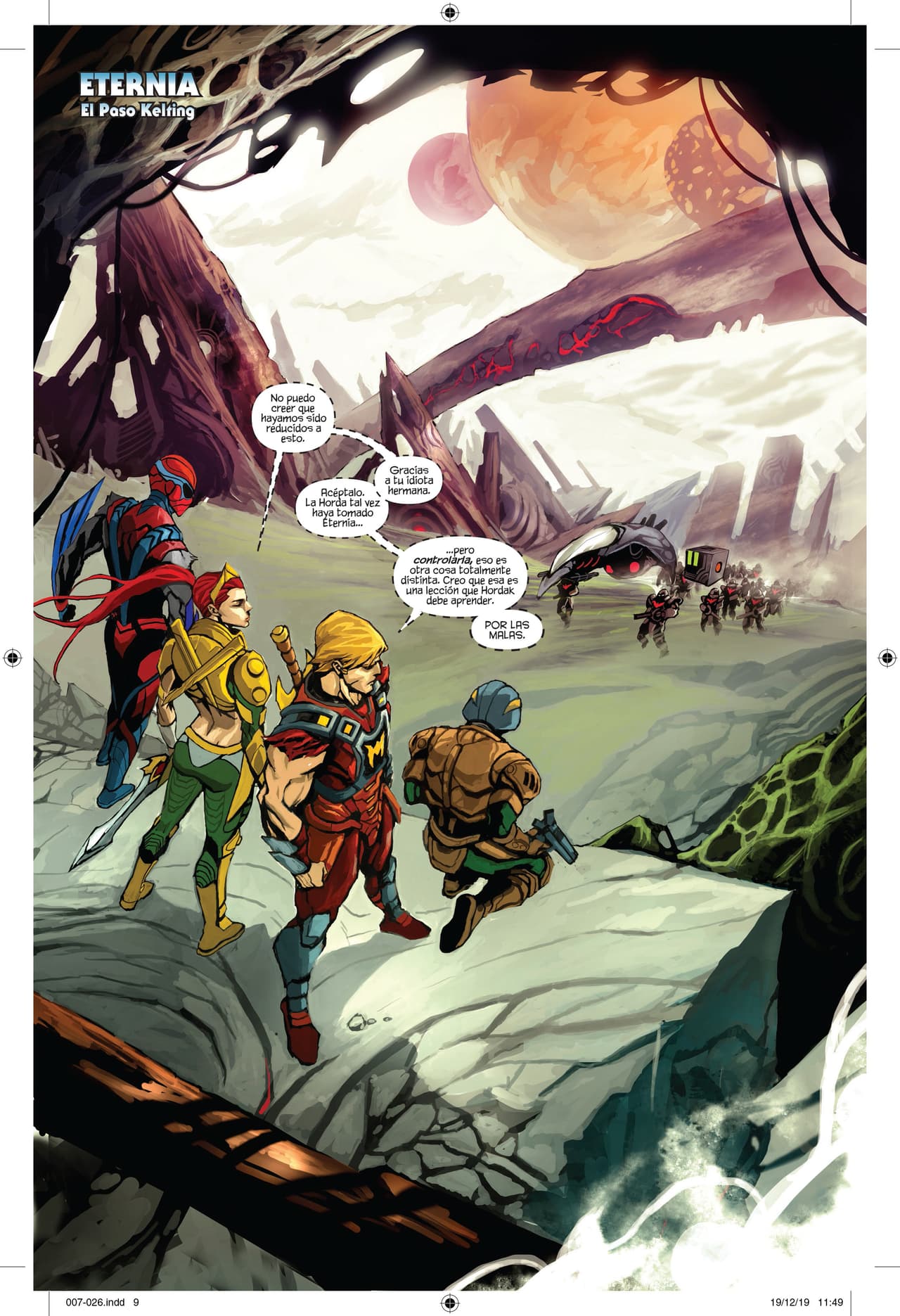 Héroes de la Liga de la Justicia, así como personajes queridos como Leela, tienen un camino cruzado en una trama llena de emoción y acción.