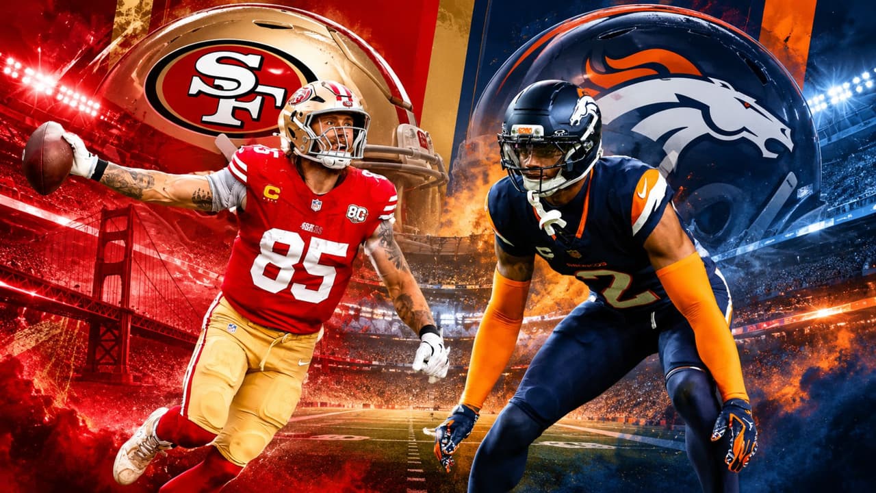 Broncos vs. 49ers: ¿Dónde y a qué hora ver el partido de la Semana 4?