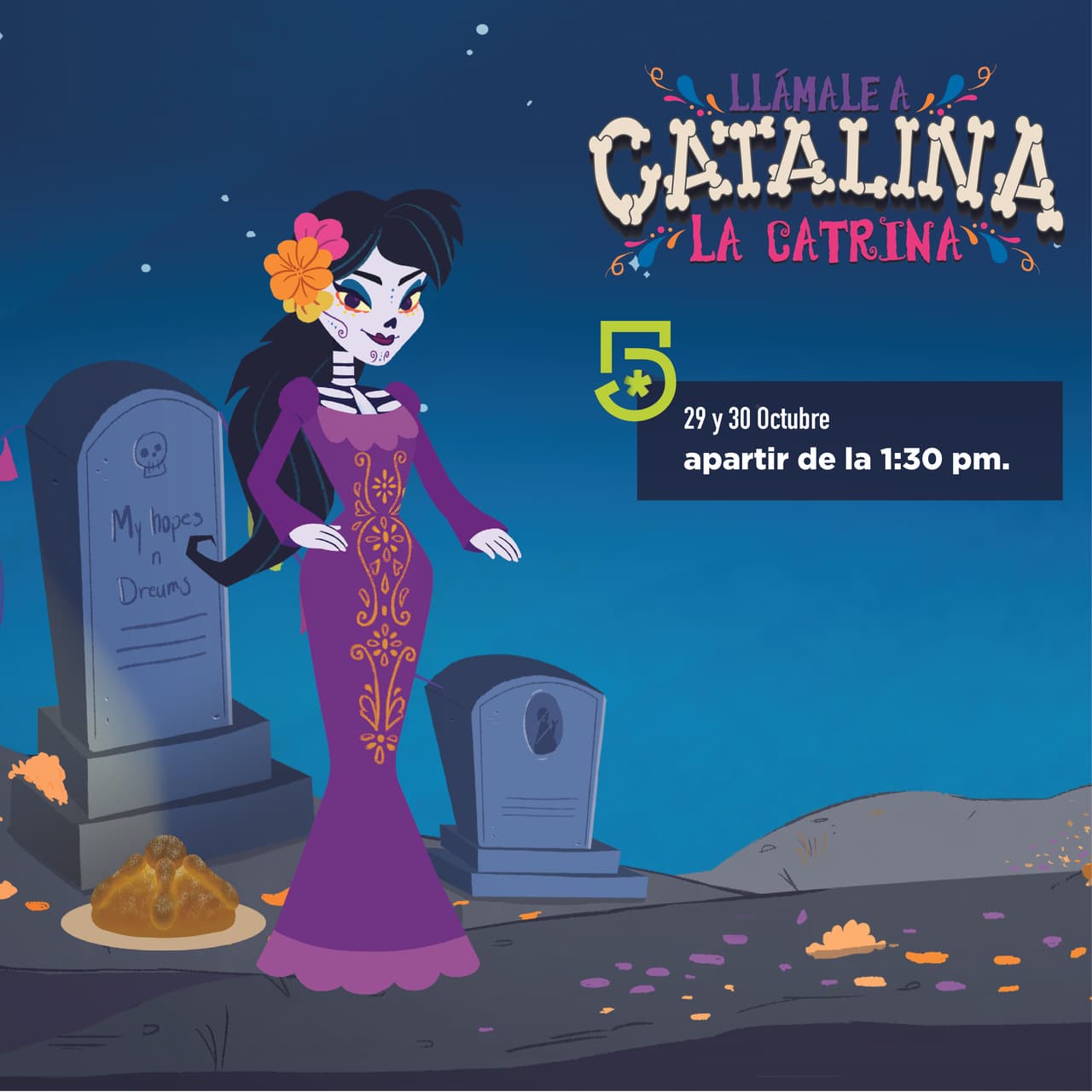 ¡Llegó Octubre de Inframundo al 5 , con espeluznante diversión!