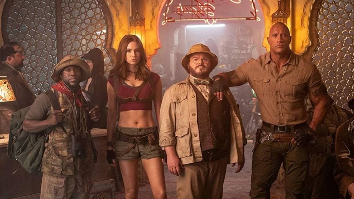 Jumanji El Siguiente Nivel llega al 5 con grandes películas de acción