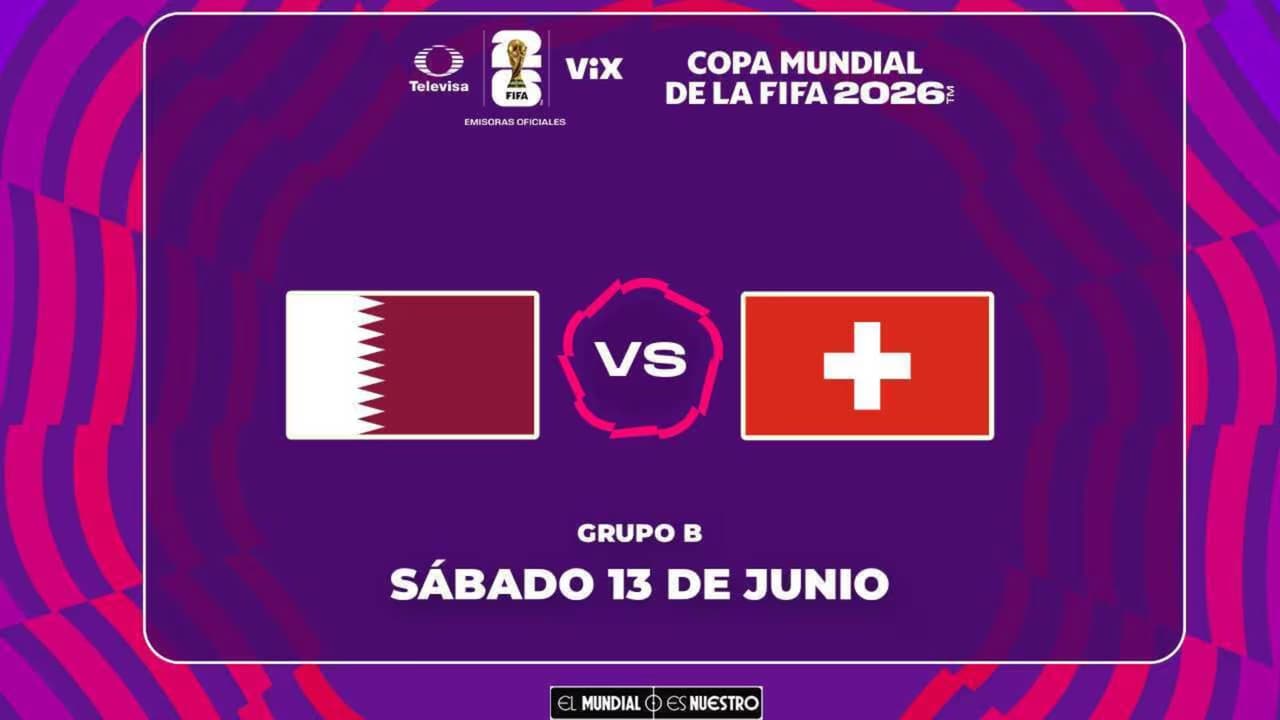 Catar vs Suiza: Velo aquí EN VIVO