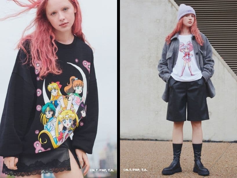 Bershka lanzó colección de 'Sailor Moon' pero todavía no llega a México